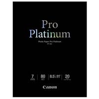 Canon Platinum Paper Glossy  8.5x11 20 sheets