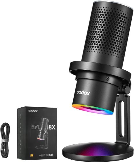 Godox RGB USB Condenser Microphone (w/ app control)