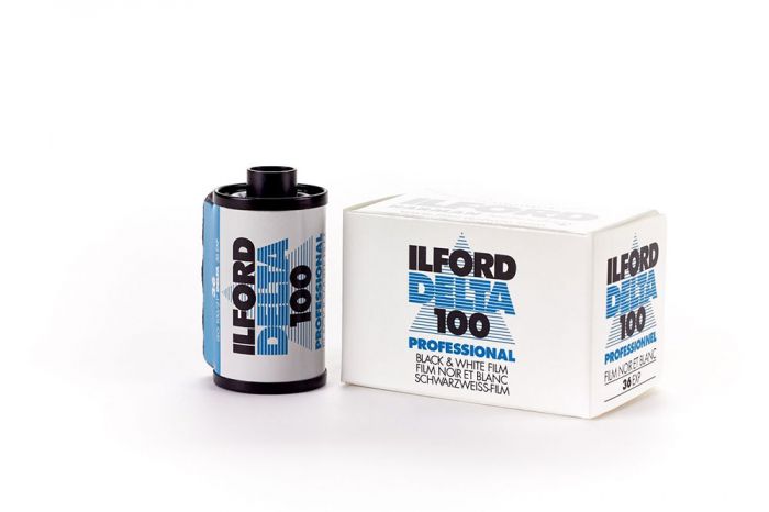 Ilford Delta 100 Professional Black & White Negative Film - 35mm Roll Film - 36