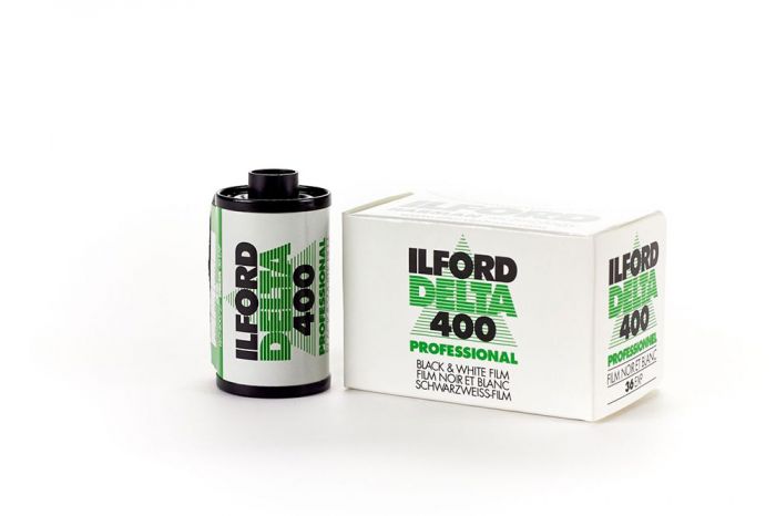 Ilford Delta 400 Professional Black & White Negative Film - 35mm Roll Film - 36