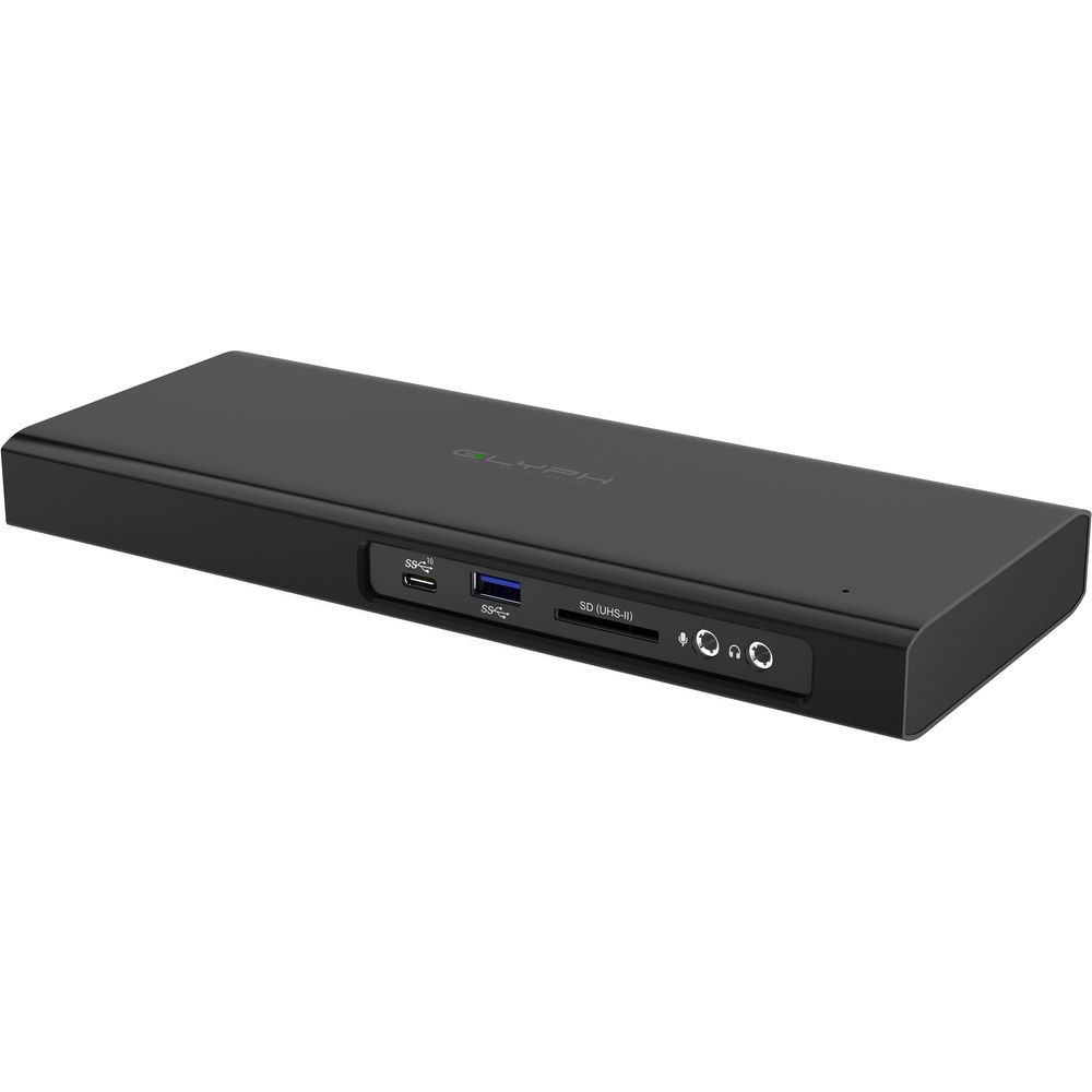 Glyph Technologies Thunderbolt 3 Dock with 500GB NVMe M.2 Solid-State Drive