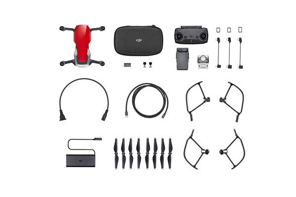 Midwest Photo DJI Mavic Air Fly More Combo - Flame Red