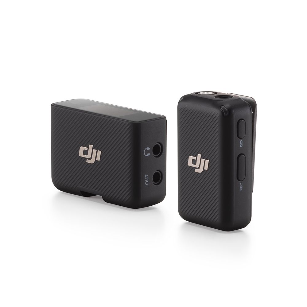 DJI Mic 2-Person Compact Digital Wireless Microphone System/Recorder for  Camera & Smartphone (2.4 GHz) – Design Info