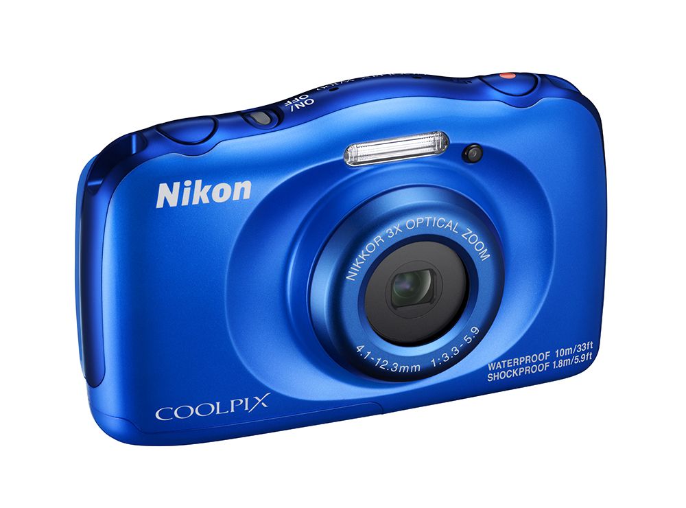 Midwest Photo Nikon Coolpix W100 Digital Camera - Blue