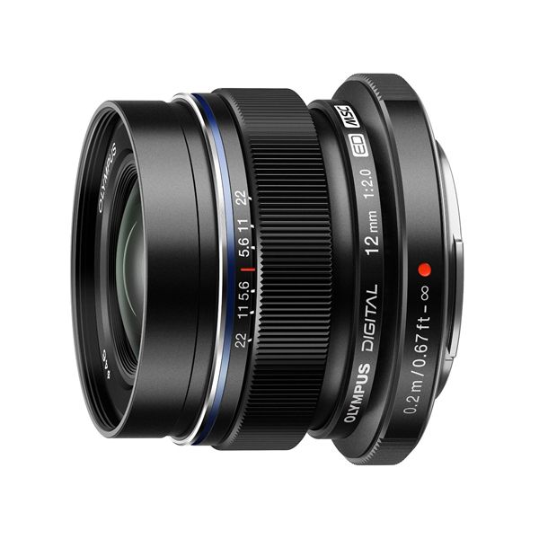 販売品 M.ZUIKO DIGITAL ED 12mm F2.0 シルバー - カメラ