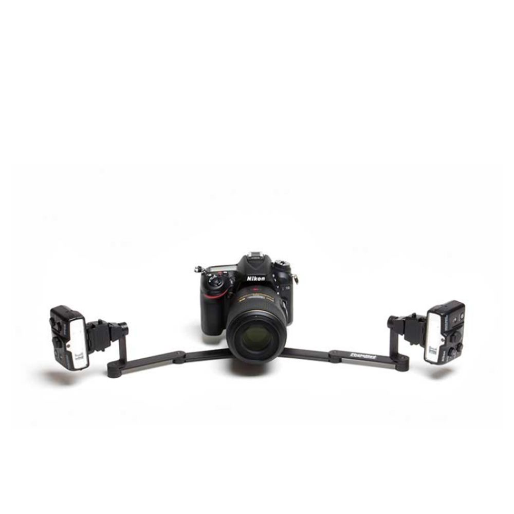 Black XIAOMIN Metal Flash Bracket for DSLR Camera Premium Material 