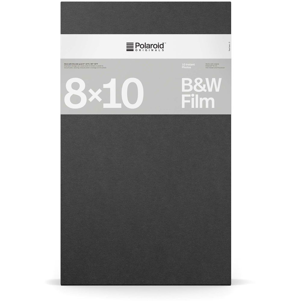 Polaroid 600 White Frame Black & White Instant Film, 8 Exposures