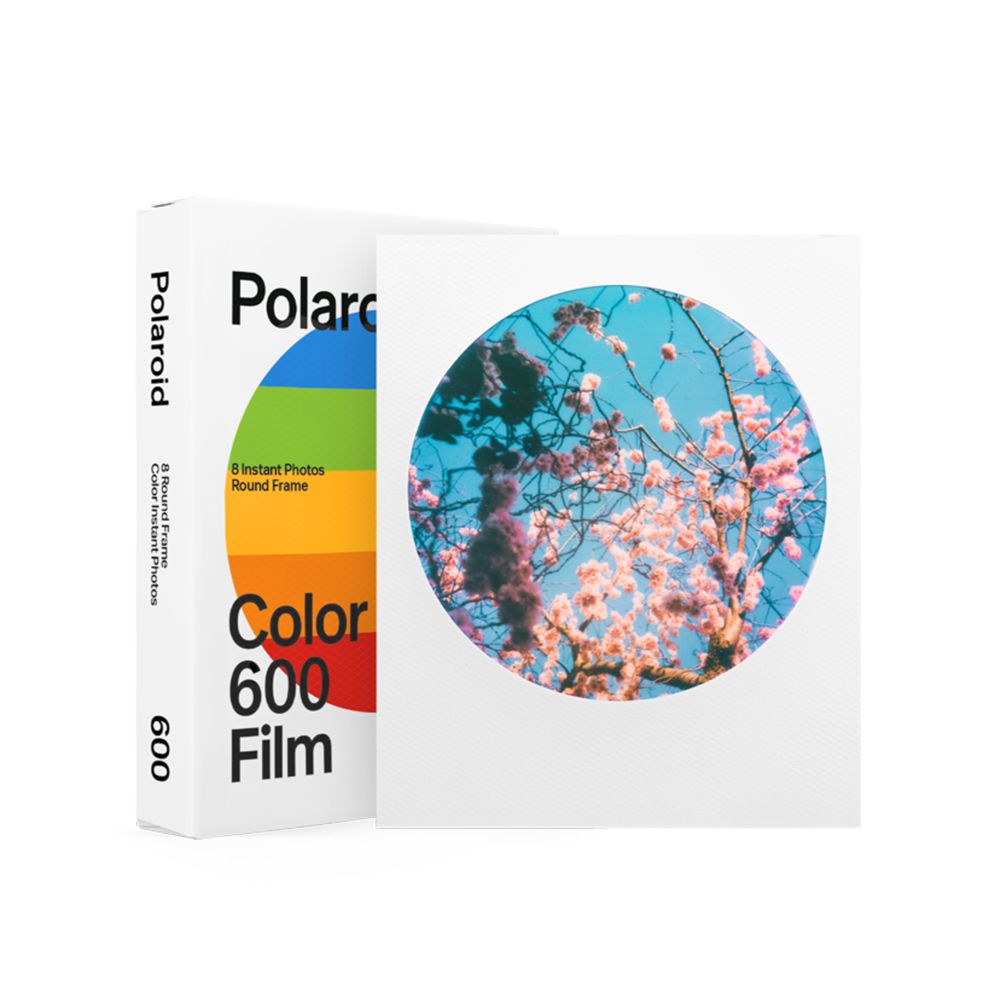 Document Flipper Lounge Midwest Photo Polaroid Color 600 Film - Round Frame Edition