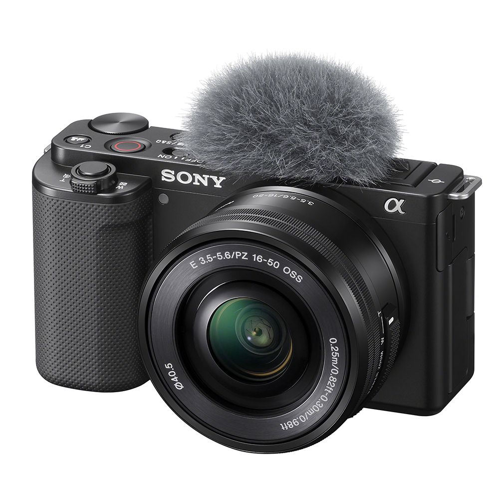 Midwest Photo Sony Alpha ZV-E10 Mirrorless Vlog Camera with 16-50mm Kit -  Black