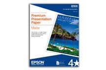 Epson Premium Presentation Paper Matte, 8.5x11, 50 Sheets