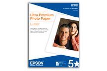 Epson Ultra Premium Photo Paper, Luster, 11.75" x 16.5" 50 Sheets/Pack