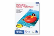 Epson DURABrite Ink Glossy Photo Paper, 4 x6, 50 Sheets
