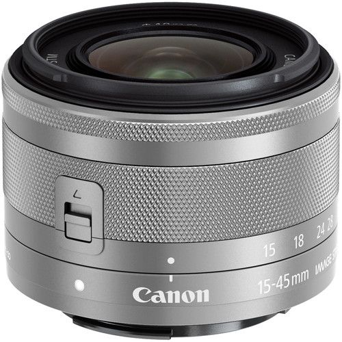 Canon EF-M 15-45mm f/3.5-6.3 IS STM - Silver