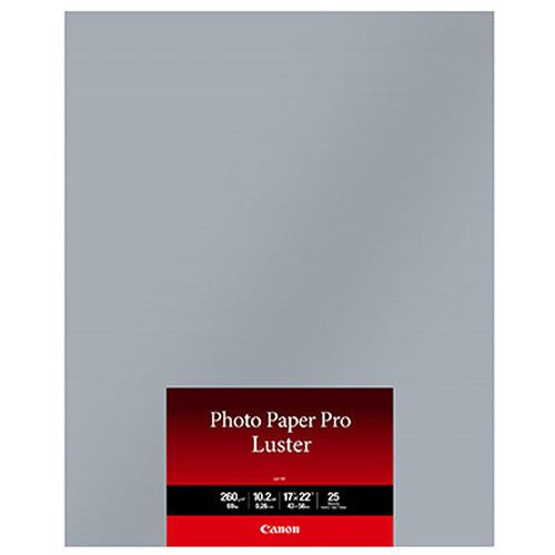 Canon Photo Paper Pro Luster - 17x22" - 25 Sheets