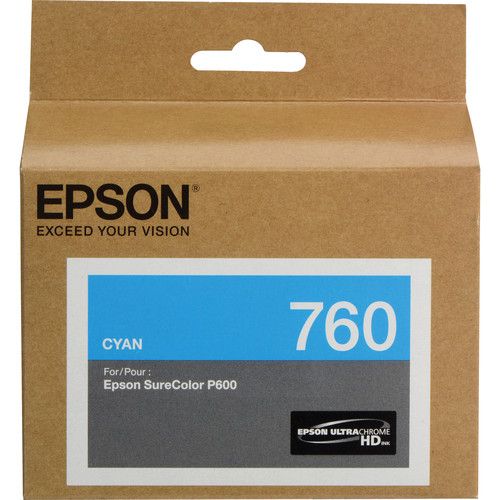T760 Cyan Ultrachrome HD Ink Cartridge