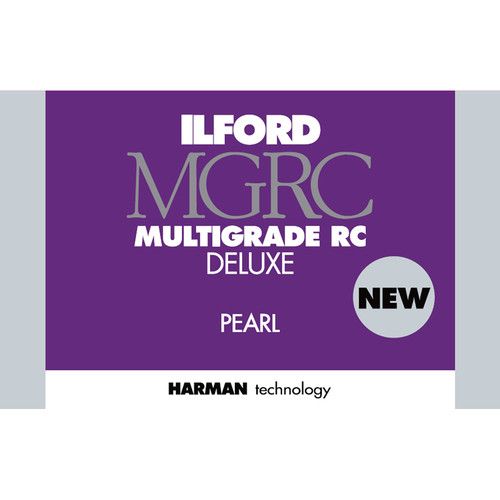 Ilford Multigrade V RC Deluxe Black & White Pearl Paper - 5 x 7" - 25 Sheets