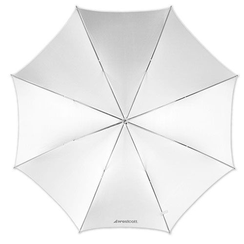 Westcott 45" Optical  White Satin Umbrella