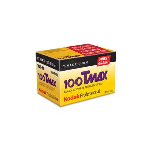 35mm 36 Exposures 853 2848 Kodak Professional 100 Tmax Black and White Negative Film ISO 100 