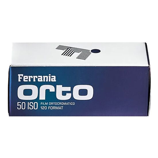 Ferrania Orto 50 Black & White Negative Film - 120 Roll