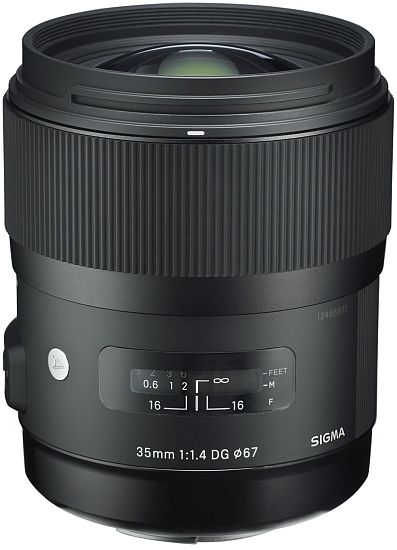 Sigma 35mm F1.4 DG HSM Art Lens - Canon
