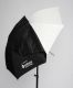 Westcott 43" Collapsible Umbrella  with Removable Cover 15" FOLDED