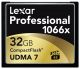 Lexar Professional 1066x CompactFlash Card - 32GB (2 Pack)