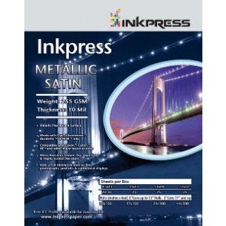 Inkpress Metallic Satin 8x10 20 sheets