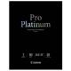 Canon Platinum Paper Glossy  8.5x11 20 sheets