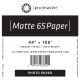 Promaster Matte 65 Paper - 44"x100' Roll