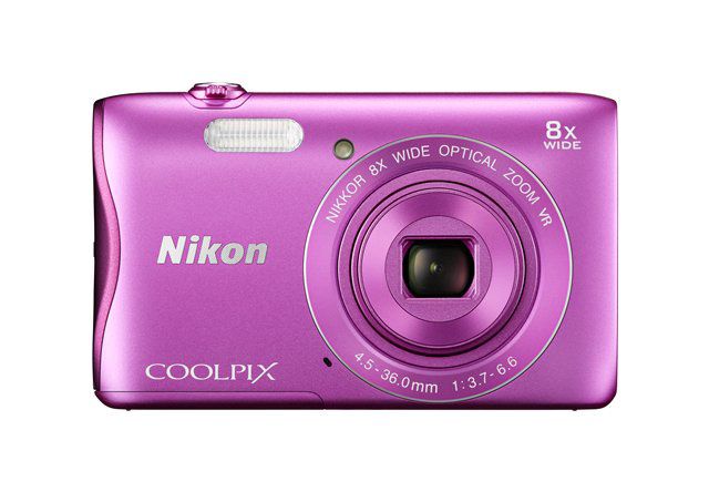 Nikon COOLPIX S3700 Digital Camera - Pink