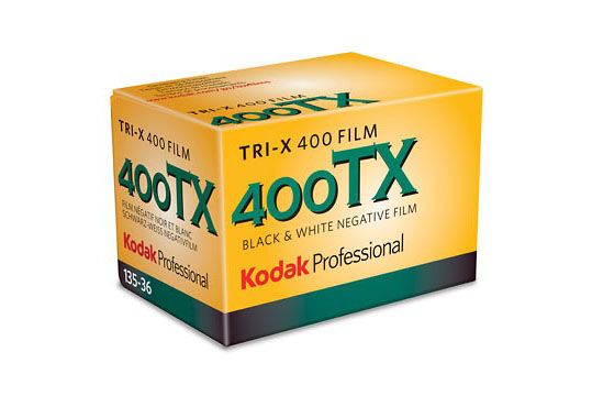 Kodak Professional Tri-X 400 Black & White Negative Film - 35mm Roll Film - 36 E