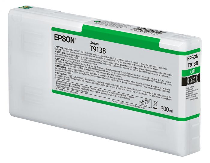 Epson UltraChrome HDX Green Ink Cartridge (200ml)