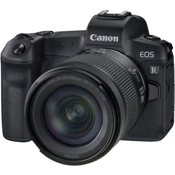Canon EOS R Mirrorless Digital Camera with 24-105mm F4-7.1 Lens