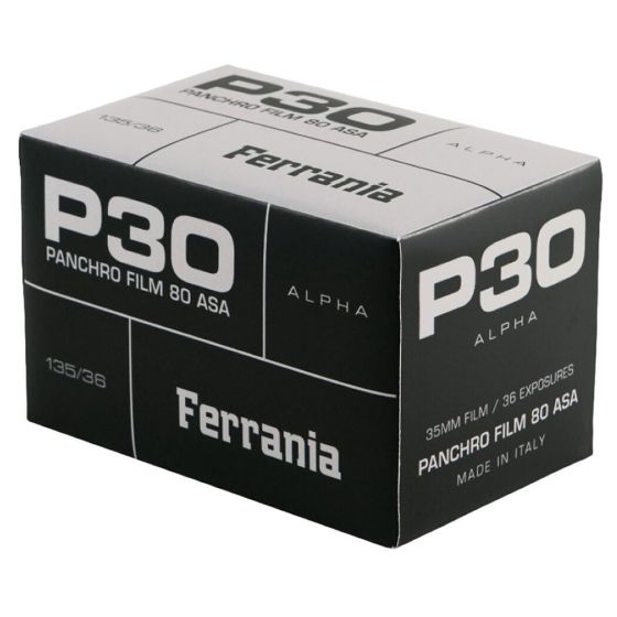 Ferrania P30 Classico Black & White Negative Film - 35mm Roll, 36 Exposures