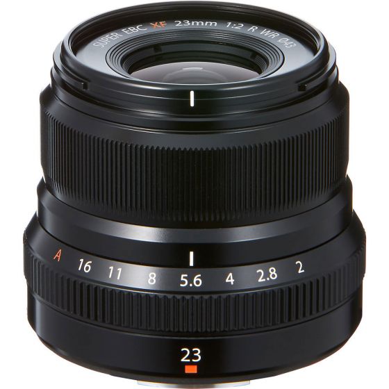 Fuji XF 23mm F2 R WR Lens - Black