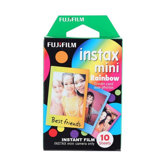 Fujifilm instax mini Rainbow Instant Film - 10 Exposures