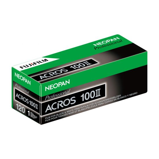 Fujifilm Neopan 100 Acros II Black & White Negative Film - 120 Roll Film