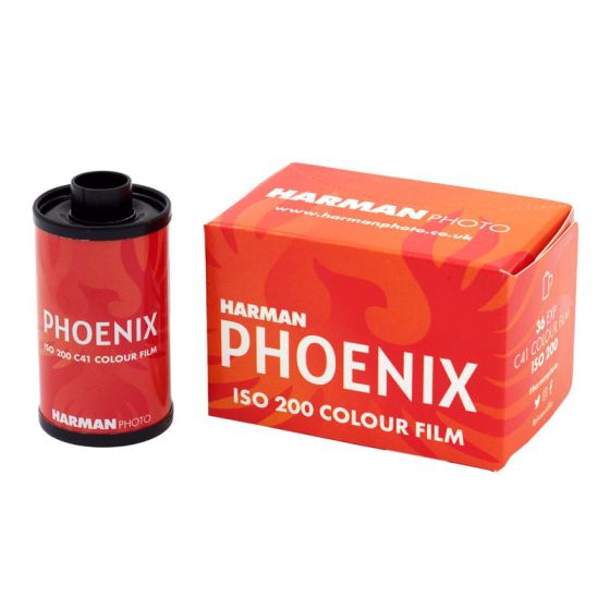 Harman Phoenix 200 Color Negative Film - 35mm Roll, 36 Exposures