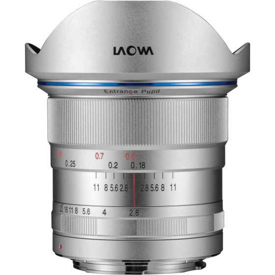 Laowa 12mm F2.8 Zero-D Lens - Canon - Silver