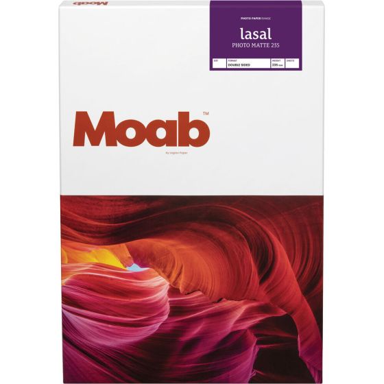 Moab Lasal Photo Matte 235 Inkjet Paper - 5x7", 50 Sheets