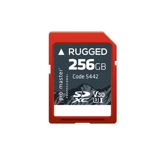 ProMaster 256GB SDXC UHS-I Rugged Memory Card