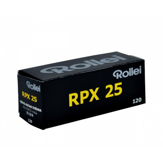 Rollei RPX 25 Black & White Negative Film - 120 Roll Film