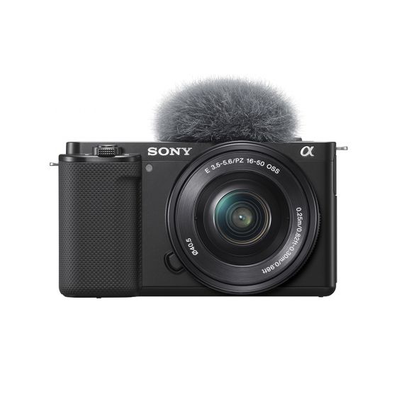 Sony Alpha ZV-E10 Mirrorless Vlog Camera with 16-50mm Kit - Black