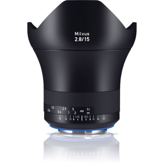 Zeiss Milvus 15mm F2.8 ZE Lens for Canon EF Mount