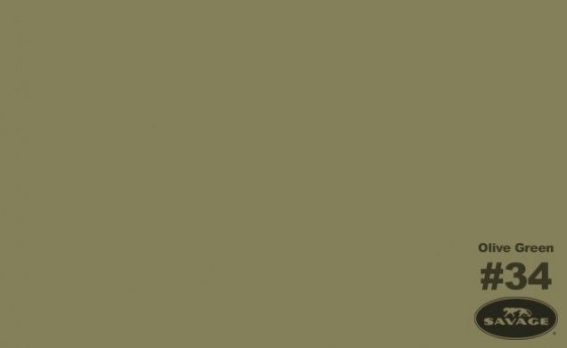 Savage Widetone Seamless Background Paper - #34 Olive Green - 53" x 12yd