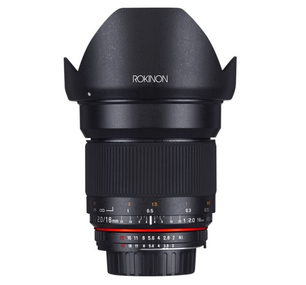 Rokinon 16mm f/2.0 ED AS UMC CS Lens - Nikon