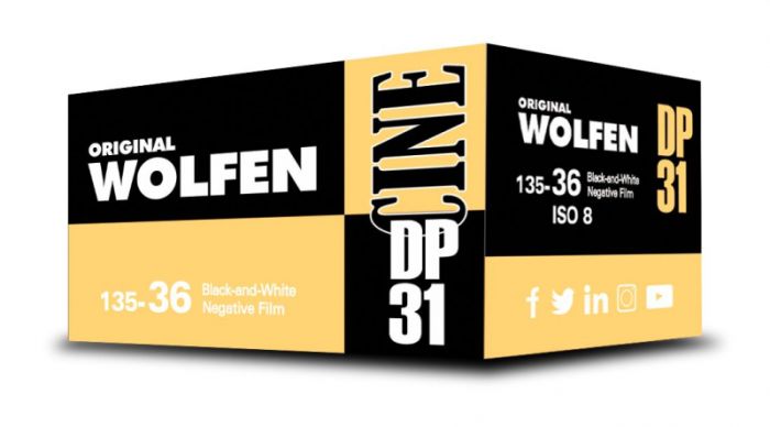 Wolfen DP31 8 ISO B&W 35mm 36 Exposure