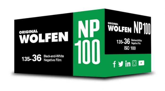 Wolfen NP100 100 ISO B&W 35mm 36 Exposure