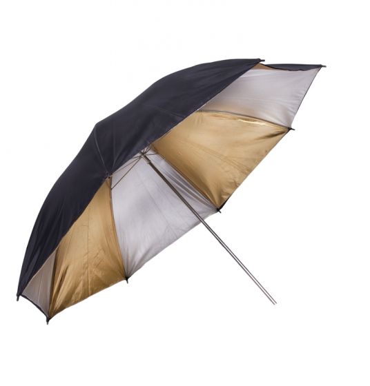 PROMASTER Professional Series Black/Gold/Silver Umbrella - 45"