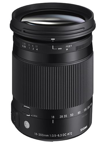 Sigma 18-300mm F3.5-6.3 DC MACRO OS HSM Lens - Canon
